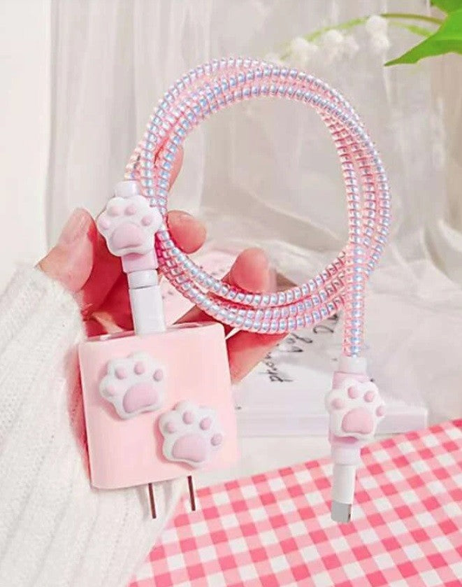 4pcs Cat Claw - Data Cable Wrap