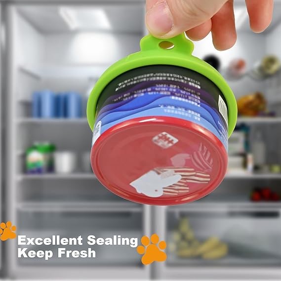 Silicone Pet Food Can Cover - Fits 3 sizes