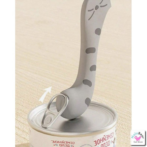 Cat Wet Food Spoon & Can Cover 2 pc Set
