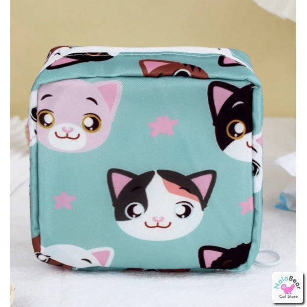 Mini Cat Makeup Bag