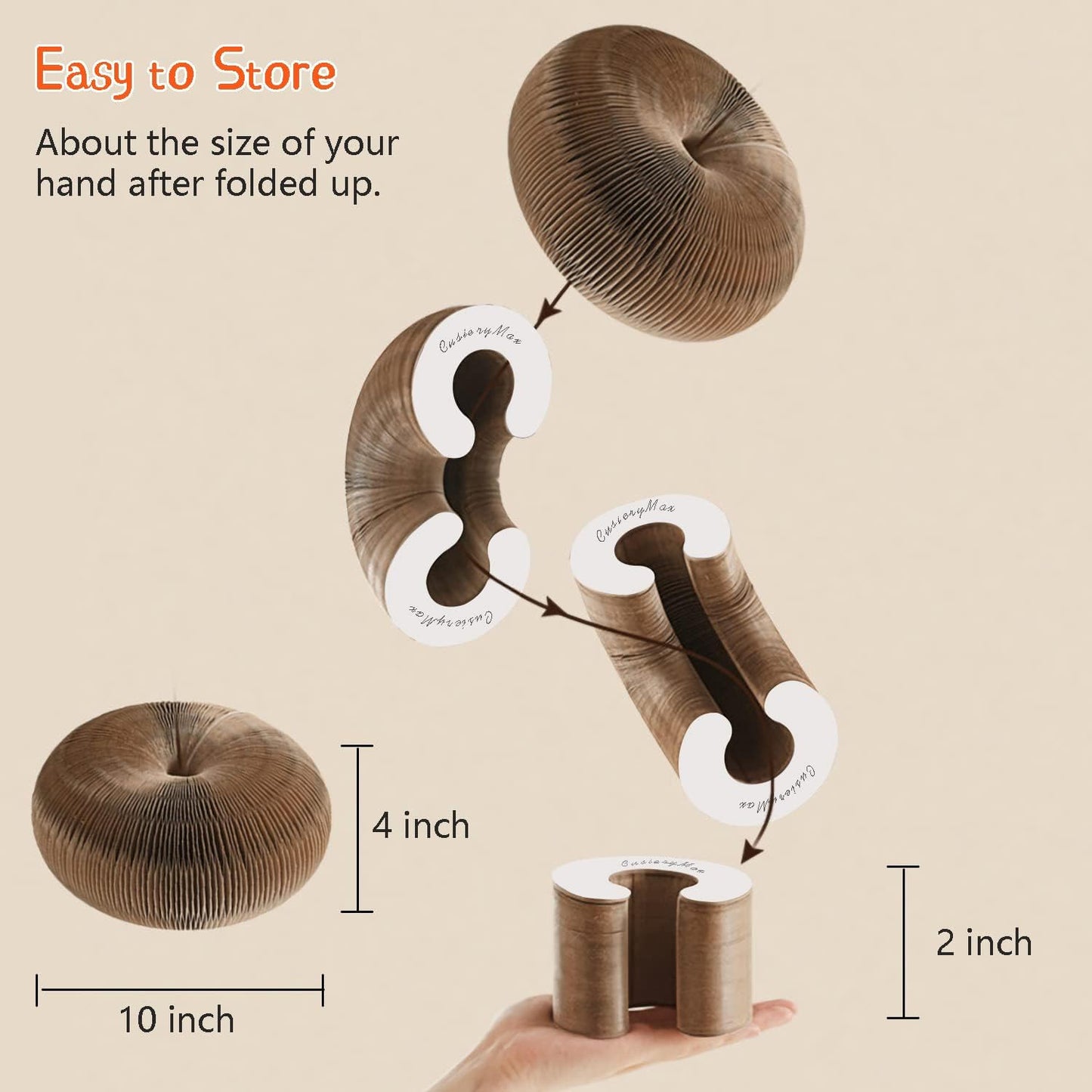 Magic Organ Cat Scratcher with Ball