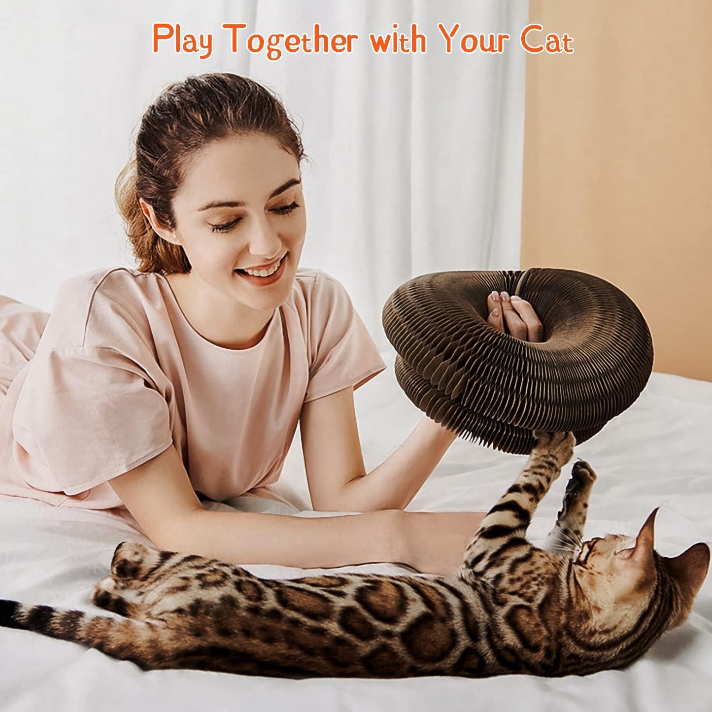 Magic Organ Cat Scratcher with Ball