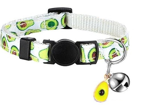 Fruit collar - Avocado Pattern & Pendant