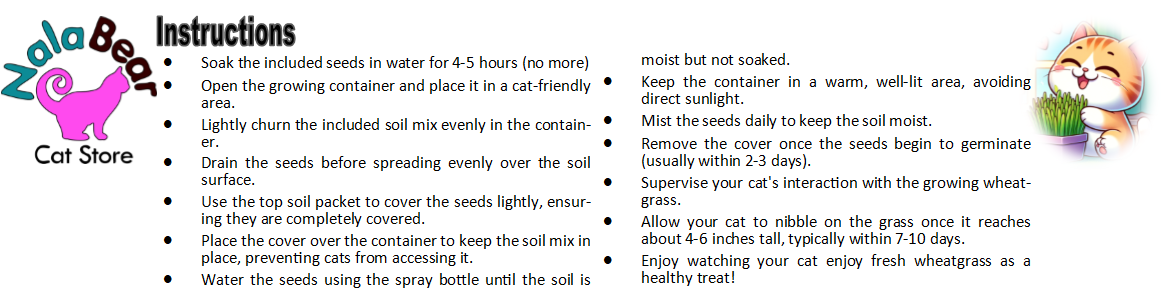 Wheat Grass Seeds 1oz.