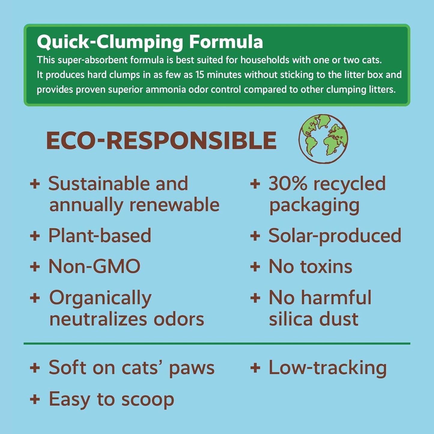Naturally Fresh Walnut-Based Quick-Clumping 10 lbs