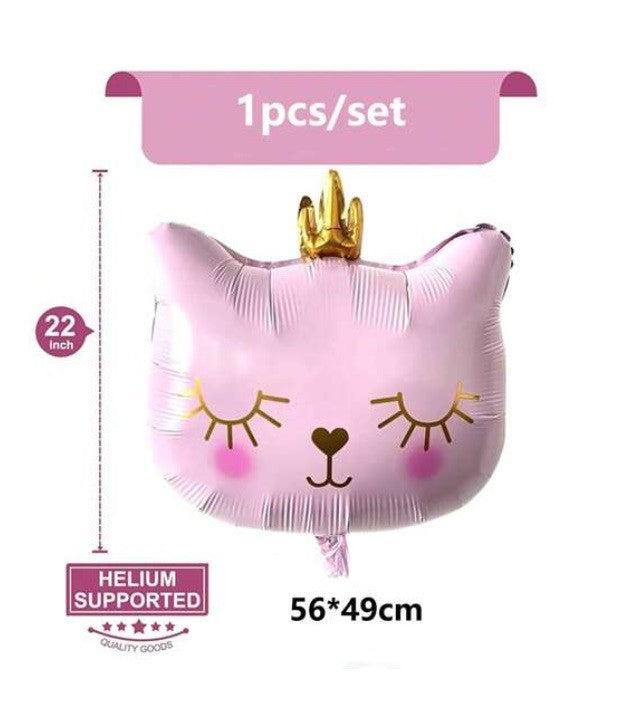 Pink Kitty Balloon