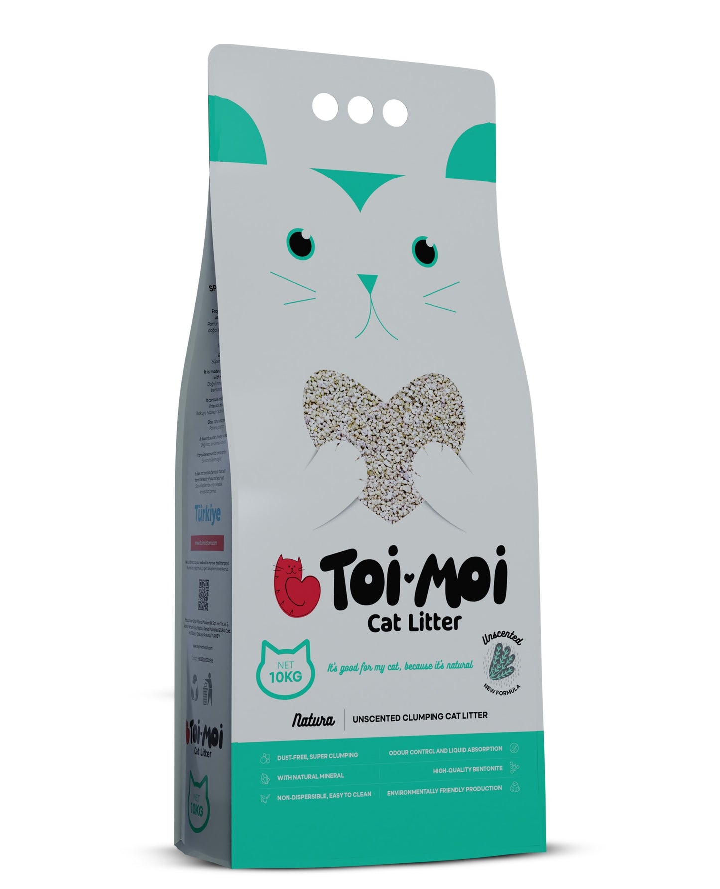 Toi Moi Litter - Unscented 10KG