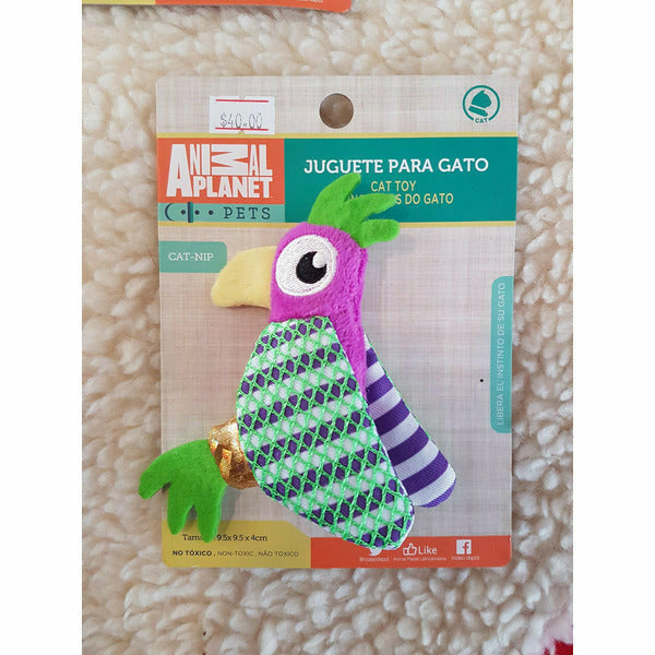 Animal Planet Pets Cat Toy with Catnip - Parrot