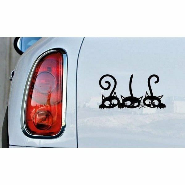 Cute Cats Sticker for Vehicles or Walls