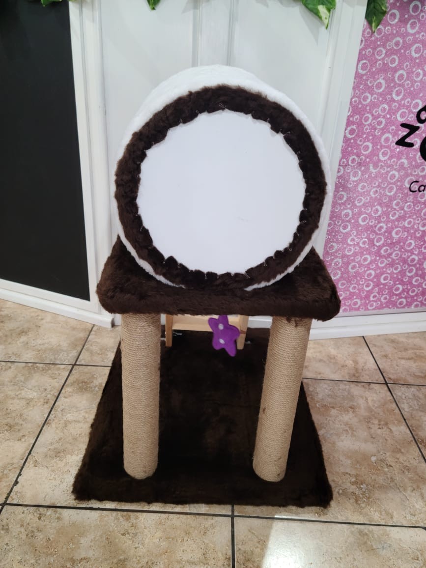 Barrel with ladder Tree