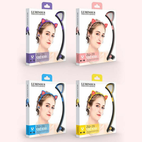 Cat Ear Luminous Earphone