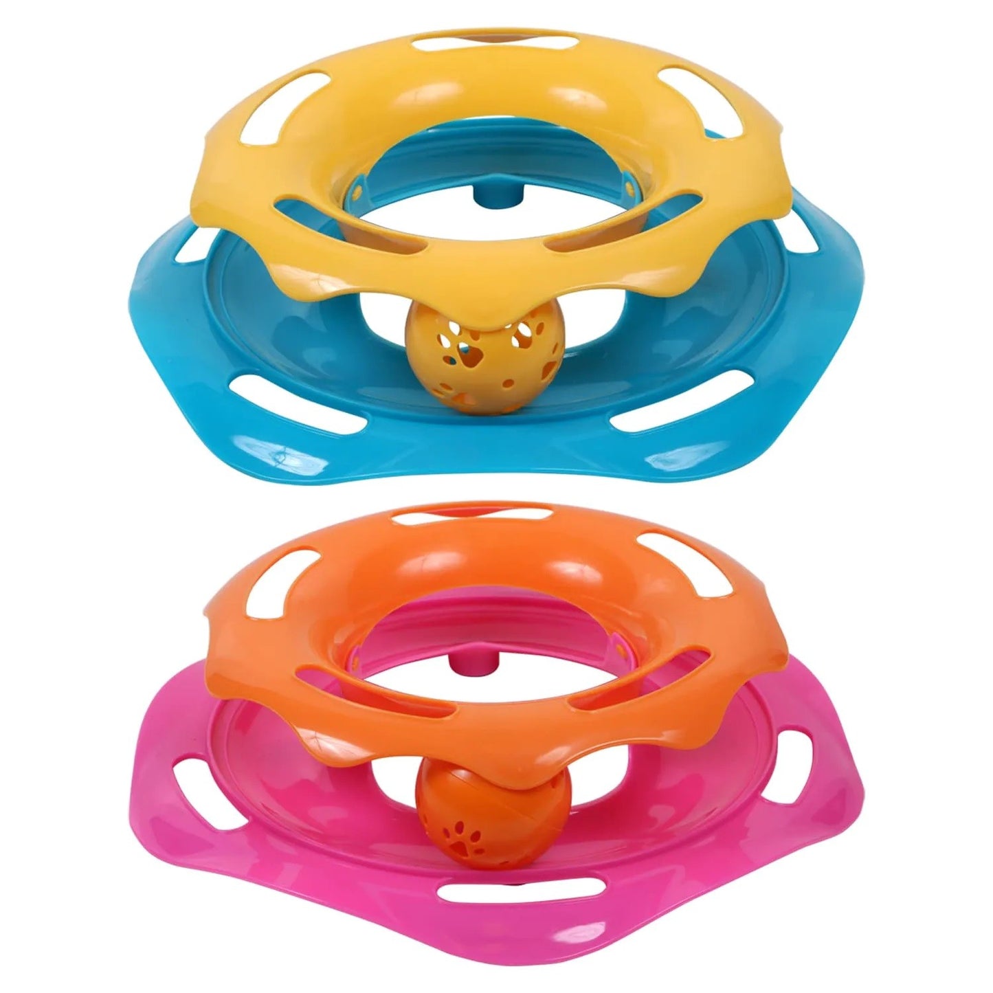 Cat Fast Track Toys with Balls