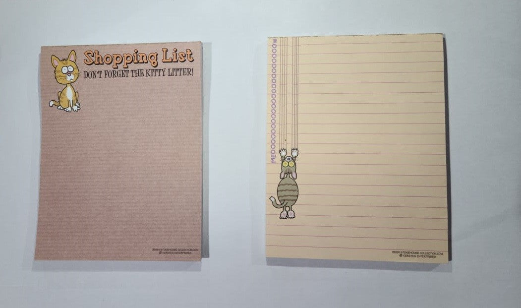 Cat Notepads