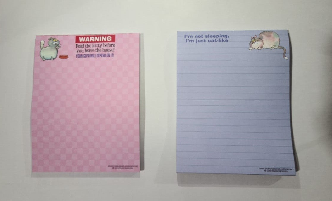 Cat Notepads