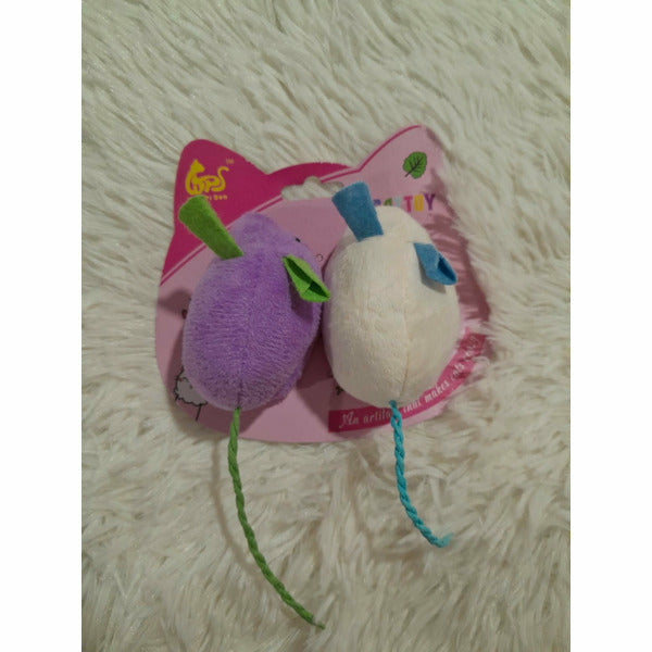 Cat Toy - 2 Pk Mice