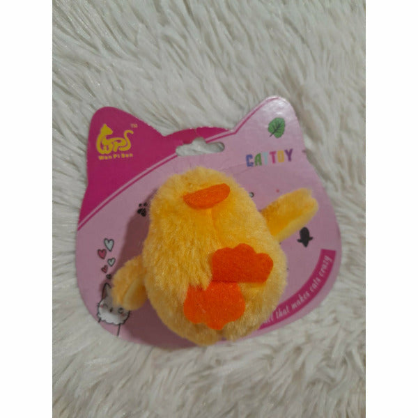 Cat Toy Yellow Duck