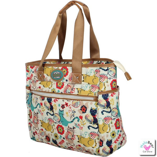 Lily Bloom Designer Tote Bag (Furry Friends)