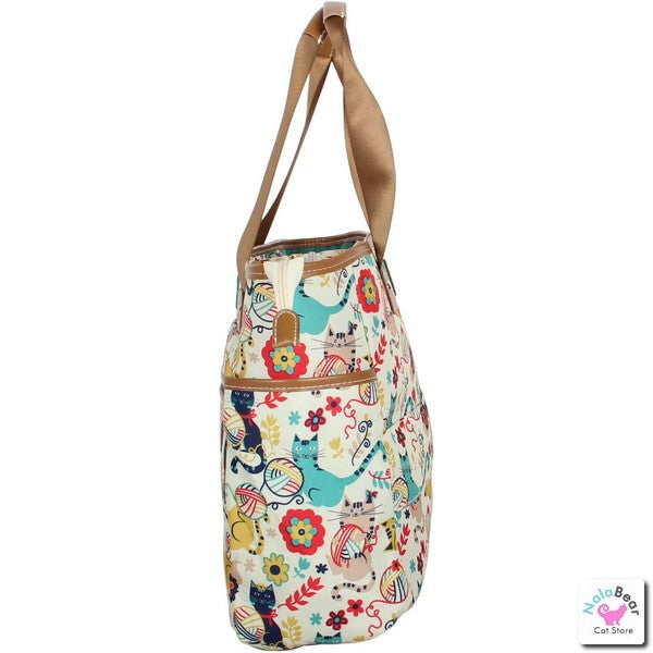 Lily Bloom Designer Tote Bag (Furry Friends)