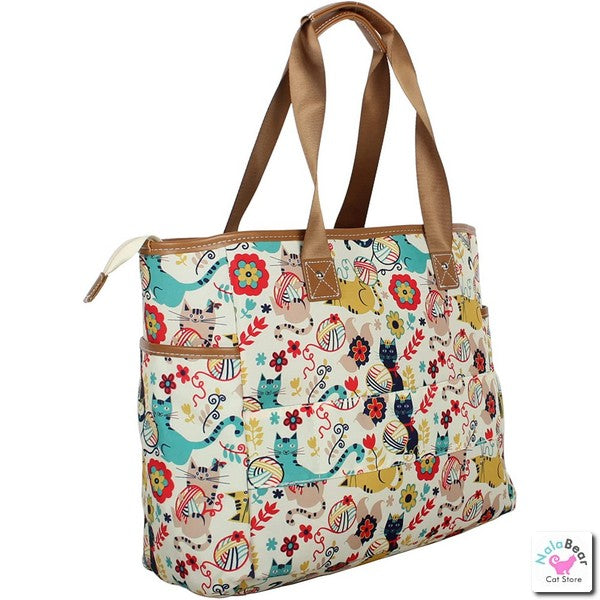 Lily Bloom Designer Tote Bag (Furry Friends)