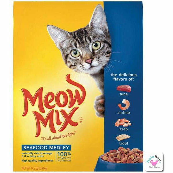 Meow Mix Seafood Medley 14.2 lbs
