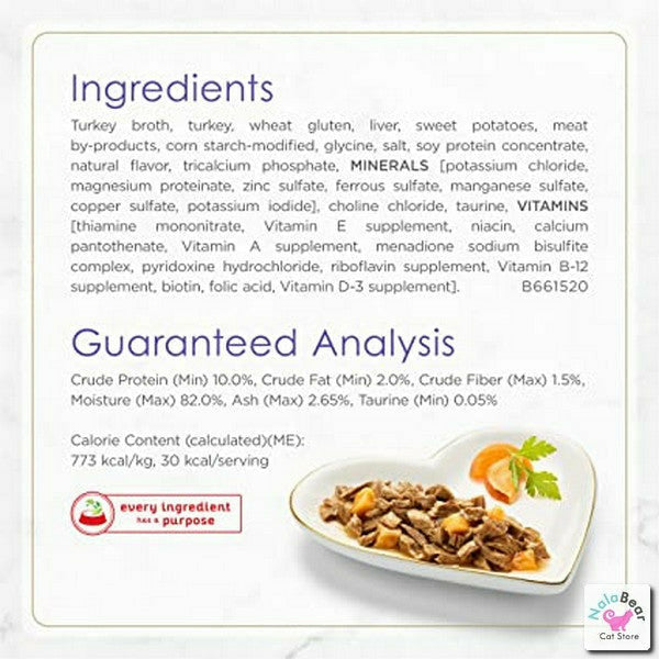 Fancy Feast Gourmet Gravy Petites - Turkey & Sweet Potato Entree