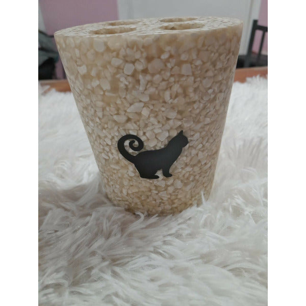 Terrazzo Set Holder and Shower Hooks