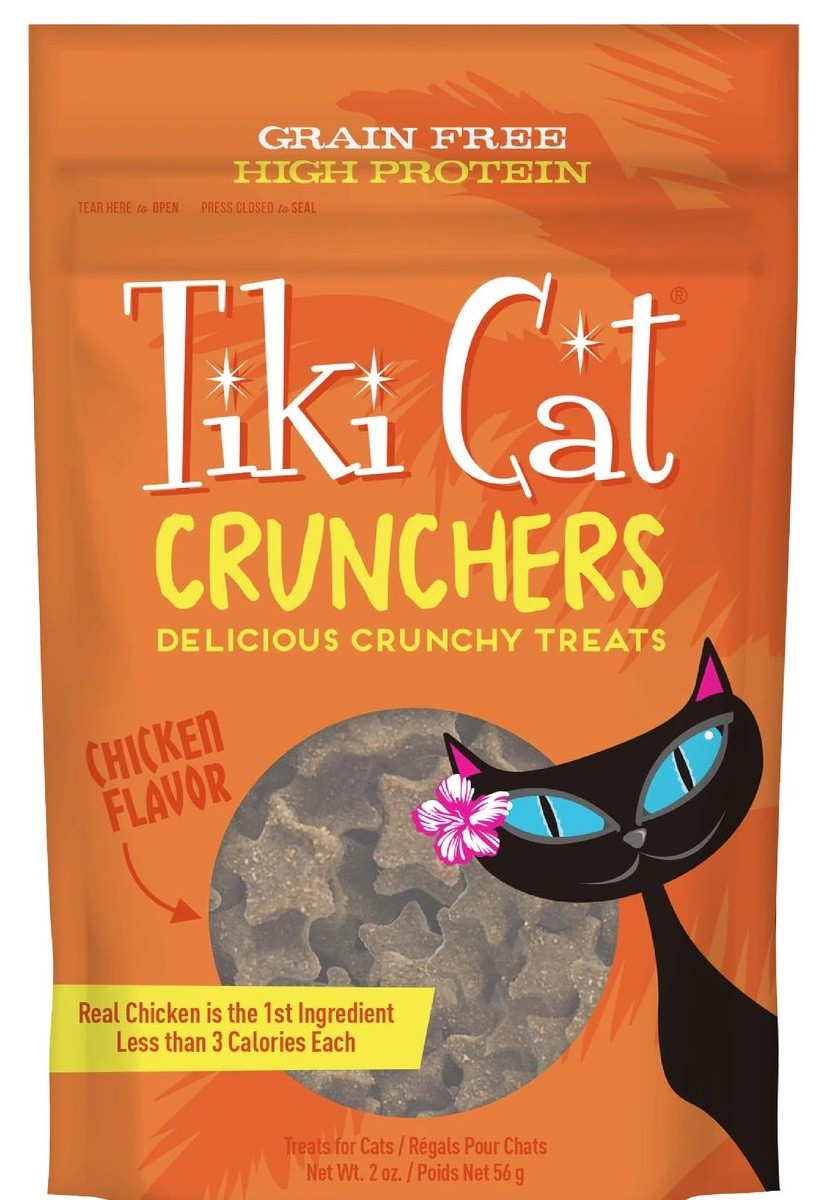 Tiki Cat Crunchers Chicken Flavor