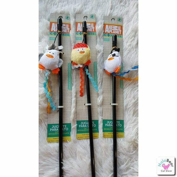 Animal Planet Pets Seagull, Chick Cat Teaser Wand