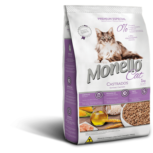 Monello Cat Castrados 22 lb - Turkey & Salmon