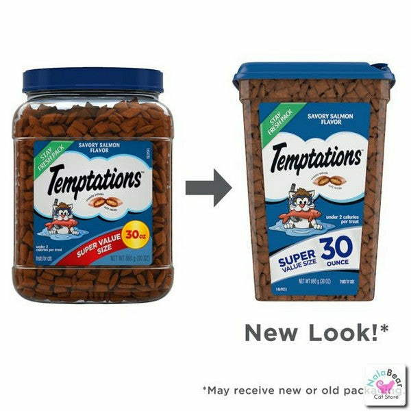 Temptations Savory Salmon Flavor, 30 oz. Tub
