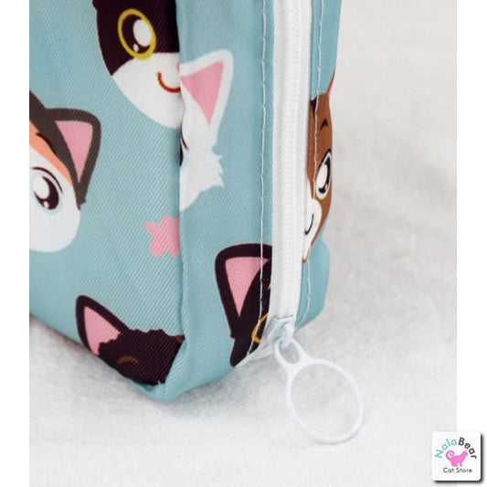 Mini Cat Makeup Bag