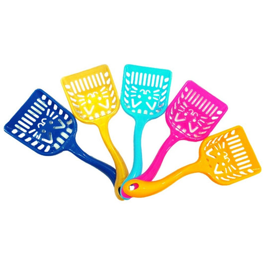 Litter Scoops Curved Handle