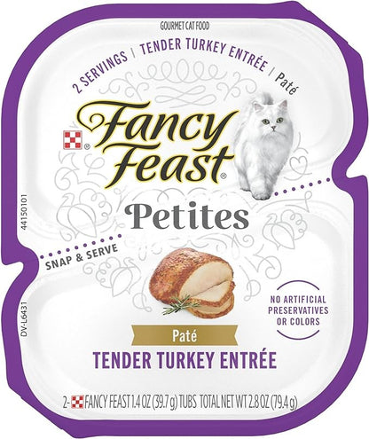 Fancy Feast Gourmet Petites Tender Turkey Entree