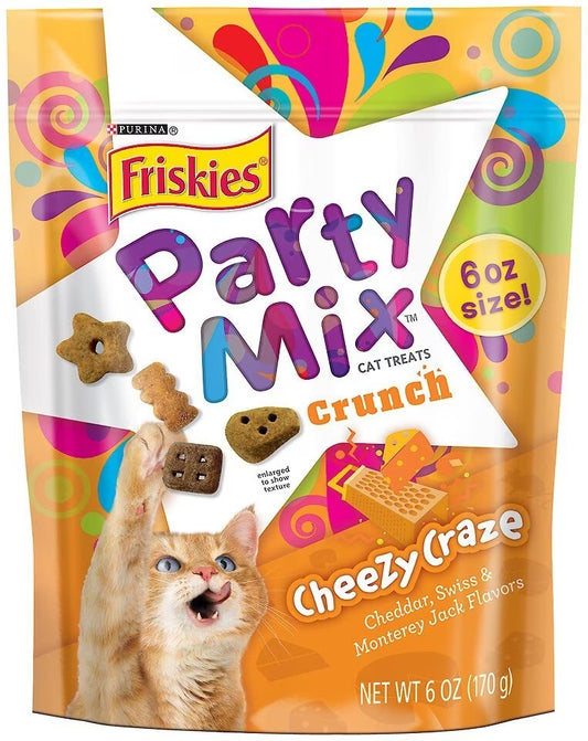 Friskies Party Mix - Cheezy Craze Crunch 6oz