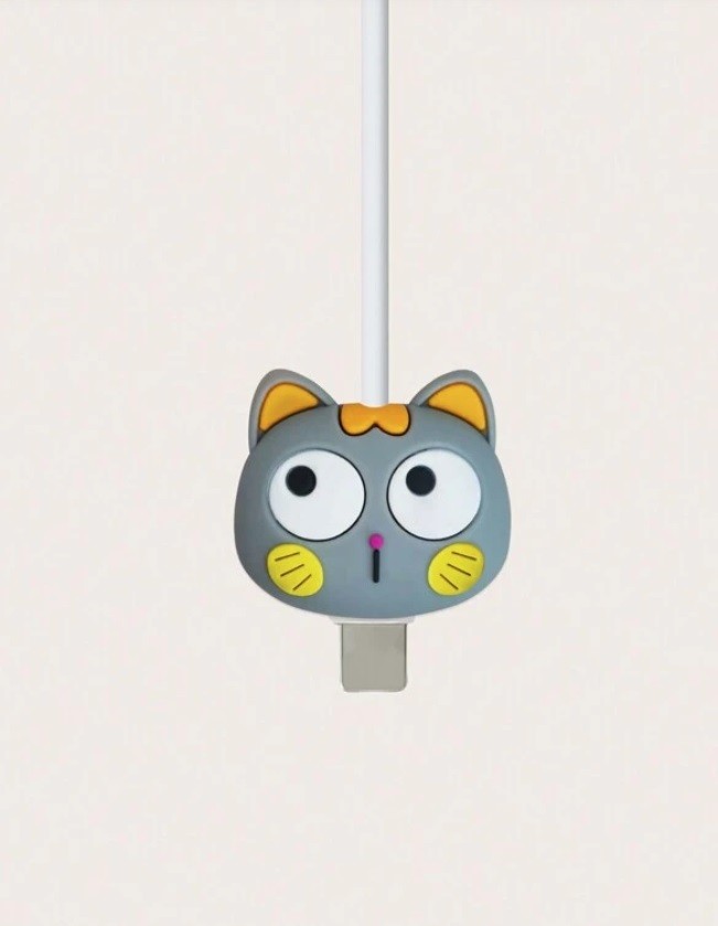Cartoon Cat Shaped - Data Cable Protector