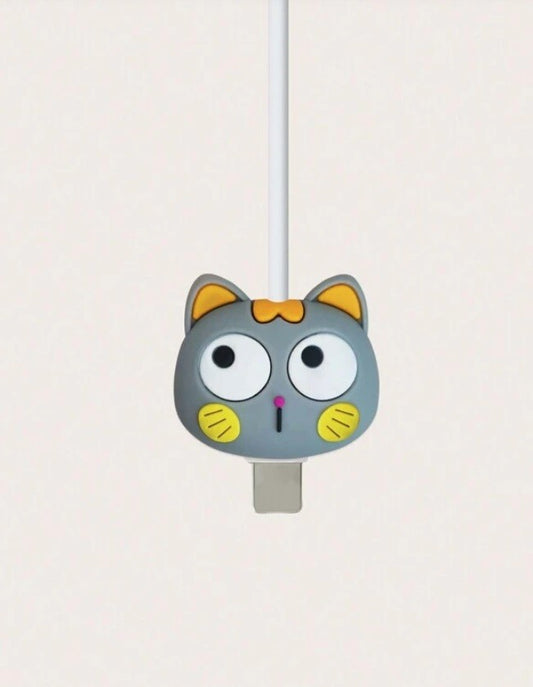 Cartoon Cat Shaped - Data Cable Protector