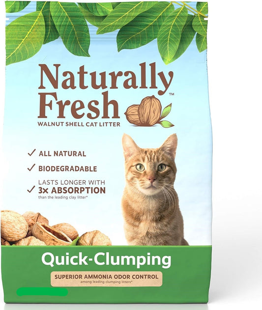 Naturally Fresh Walnut-Based Quick-Clumping 10 lbs