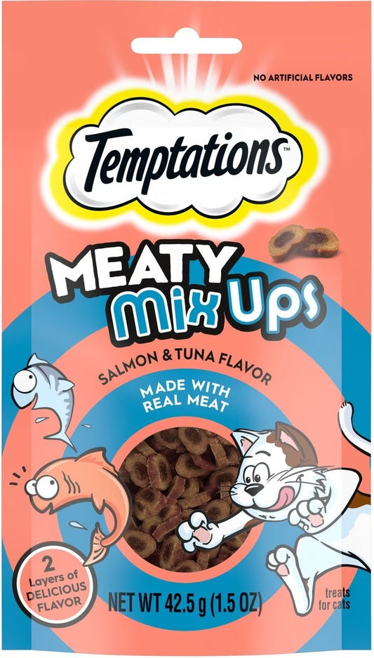 Temptations Meaty MixUps - Salmon & Tuna 1.5oz