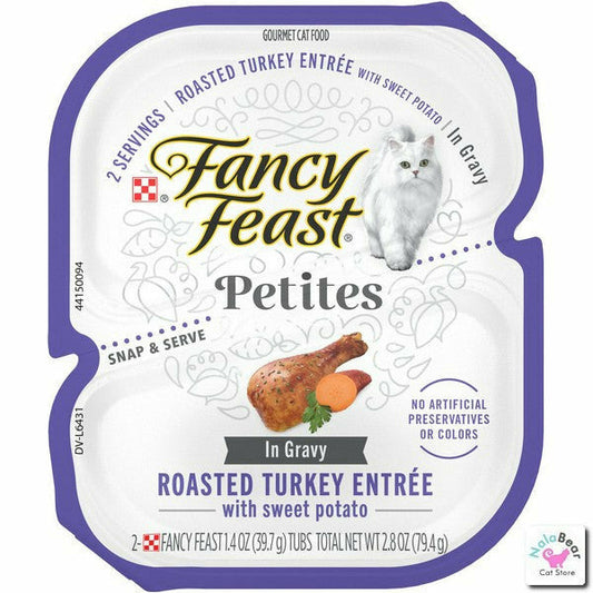 Fancy Feast Gourmet Gravy Petites - Turkey & Sweet Potato Entree