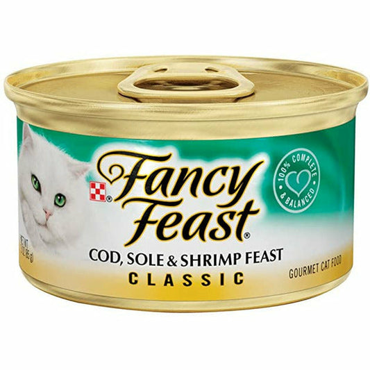 Fancy Feast Classic Pate - Cod, Sole & Shrimp Feast