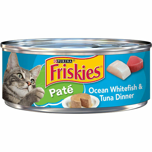 Friskies Pate - Ocean Whitefish & Tuna Dinner