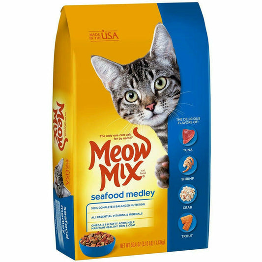 Meow Mix Seafood Medley 3.15 lbs