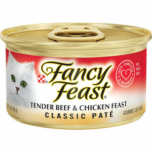 Fancy Feast Classic Pate - Tender Beef & Chicken Feast