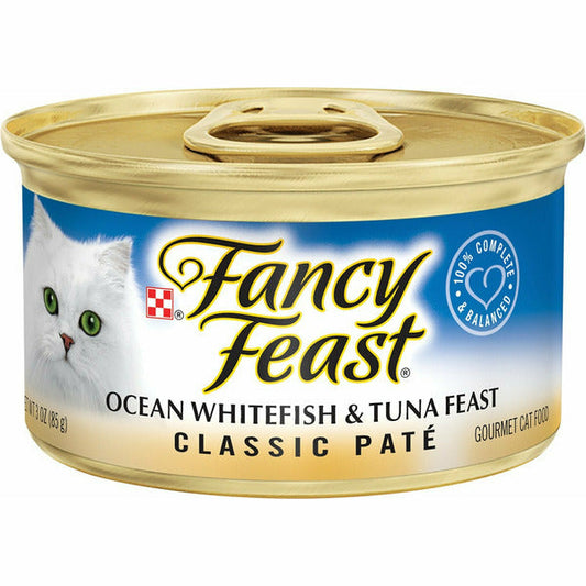 Fancy Feast Ocean Whitefish & Tuna Feast 3oz