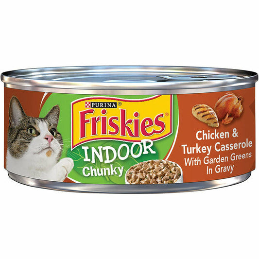 Friskies Indoor Chunky - Chicken and Turkey Casserole