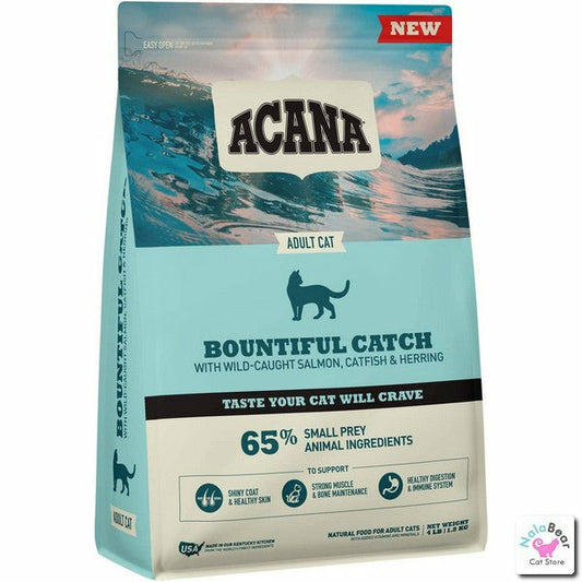 ACANA Bountiful Catch High-Protein Adult Dry Cat Food 4lb