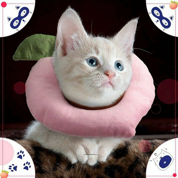 Recovery Cone Elizabethan Pillow Collar (Pineapple, Avocado, Peach, Strawberry)