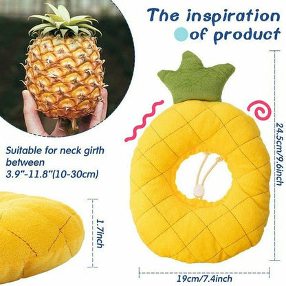 Recovery Cone Elizabethan Pillow Collar (Pineapple, Avocado, Peach, Strawberry)