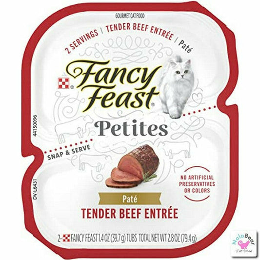 Fancy Feast Gourmet Pate Petites - Tender Beef Entrée