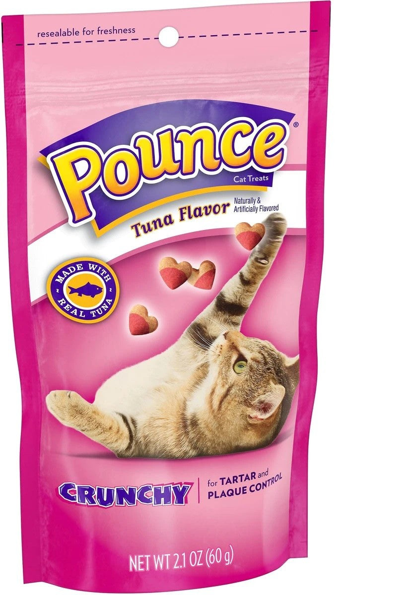 Pounce Crunchy Tuna Flavor